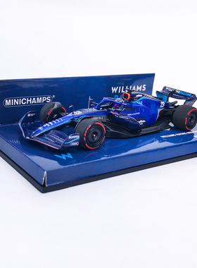minichamps1:43威廉姆斯F1 FW44 树脂汽车模型 收藏送礼摆件