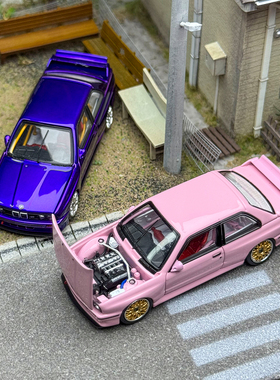 MORTAL 1:64 宝马 BMW E30 M3 GROUP A 合金汽车模型限量收藏