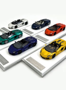 CL 车廊 1:64 兰博基尼 LP700 大牛 Aventador 限量树脂汽车模型