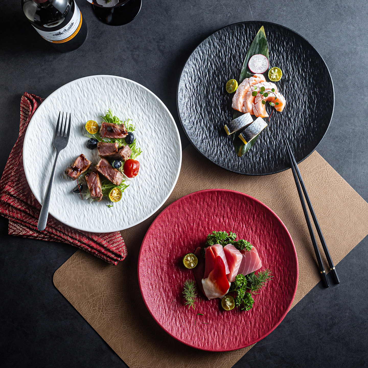 特别好看的盘子北欧ins风西餐盘牛排盘酒店餐厅菜盘火锅店备菜盘,餐饮具,盘,淘宝优惠券,粉丝福利购,淘宝优惠卷