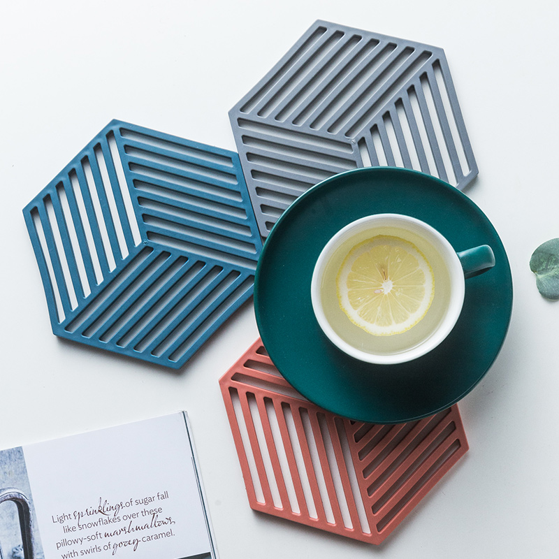 北欧硅胶防烫耐高温砂锅隔热垫