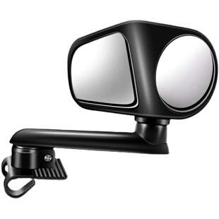 汽车前后轮盲区镜广角镜360度辅助反光盲点后视镜盲区倒车辅助镜