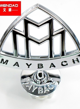 适用于原厂奔驰迈巴赫车标S级S450 S480 GLS480迈巴赫立标E级改装