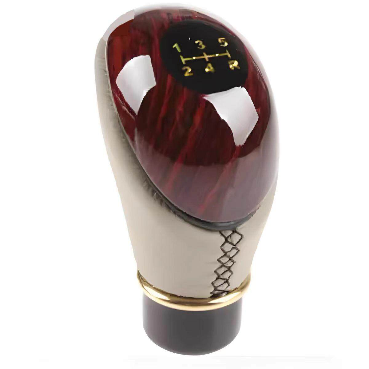 适用于汽车桃木纹排挡头手动挡改装个性挂挡杆头手球10mm螺纹通用