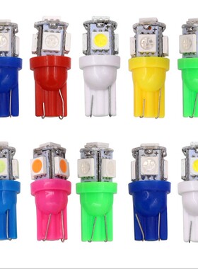 T10 5050 5SMD LED示宽灯 行车灯小灯 阅读灯 牌照灯 后备箱灯W5W