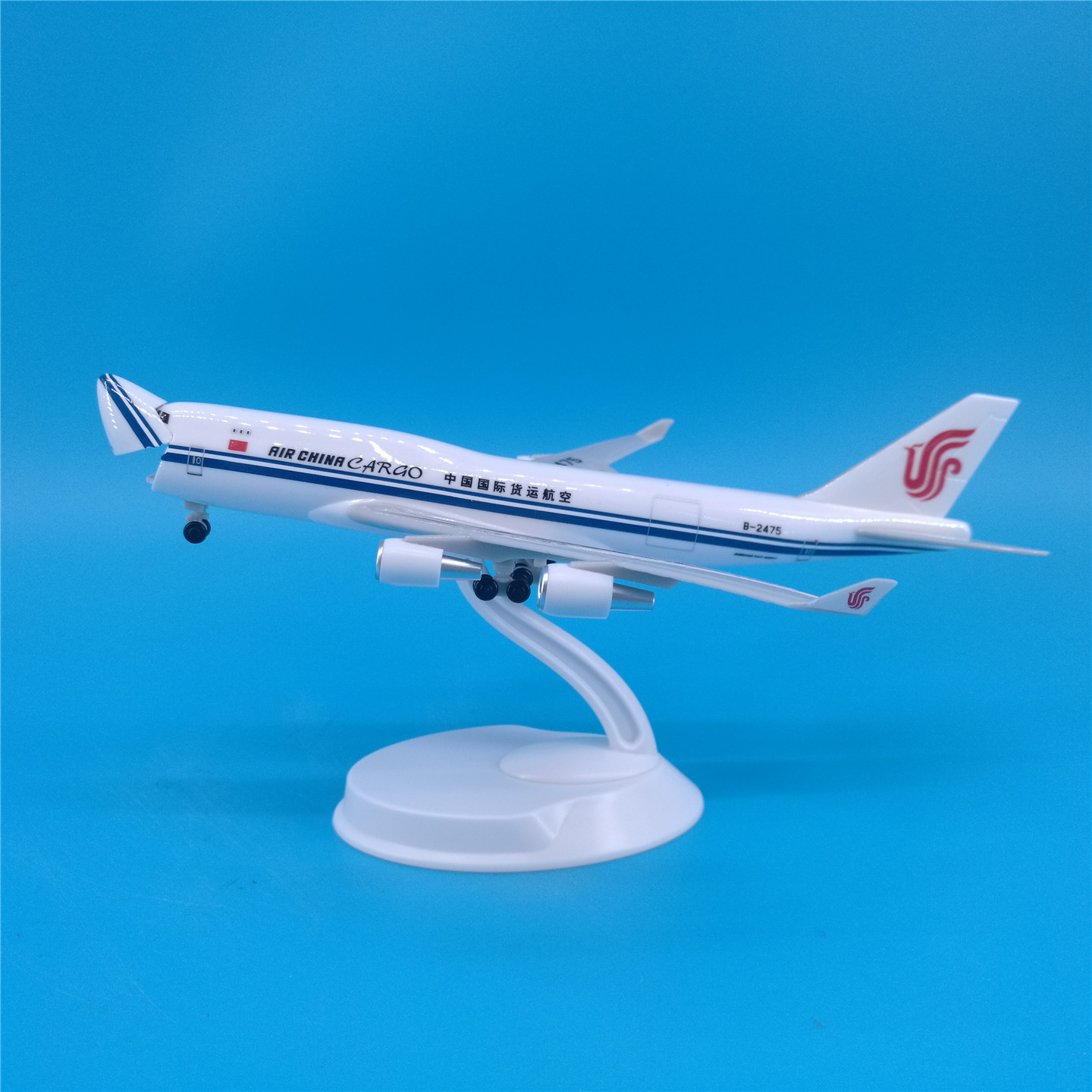 20cm国航B747货机飞机模型摆件