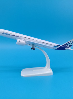 空客A350合金材质飞机模型摆件
