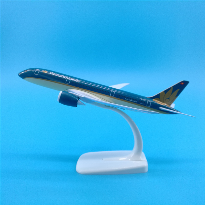 越南航空飞机模型摆件合金材质
