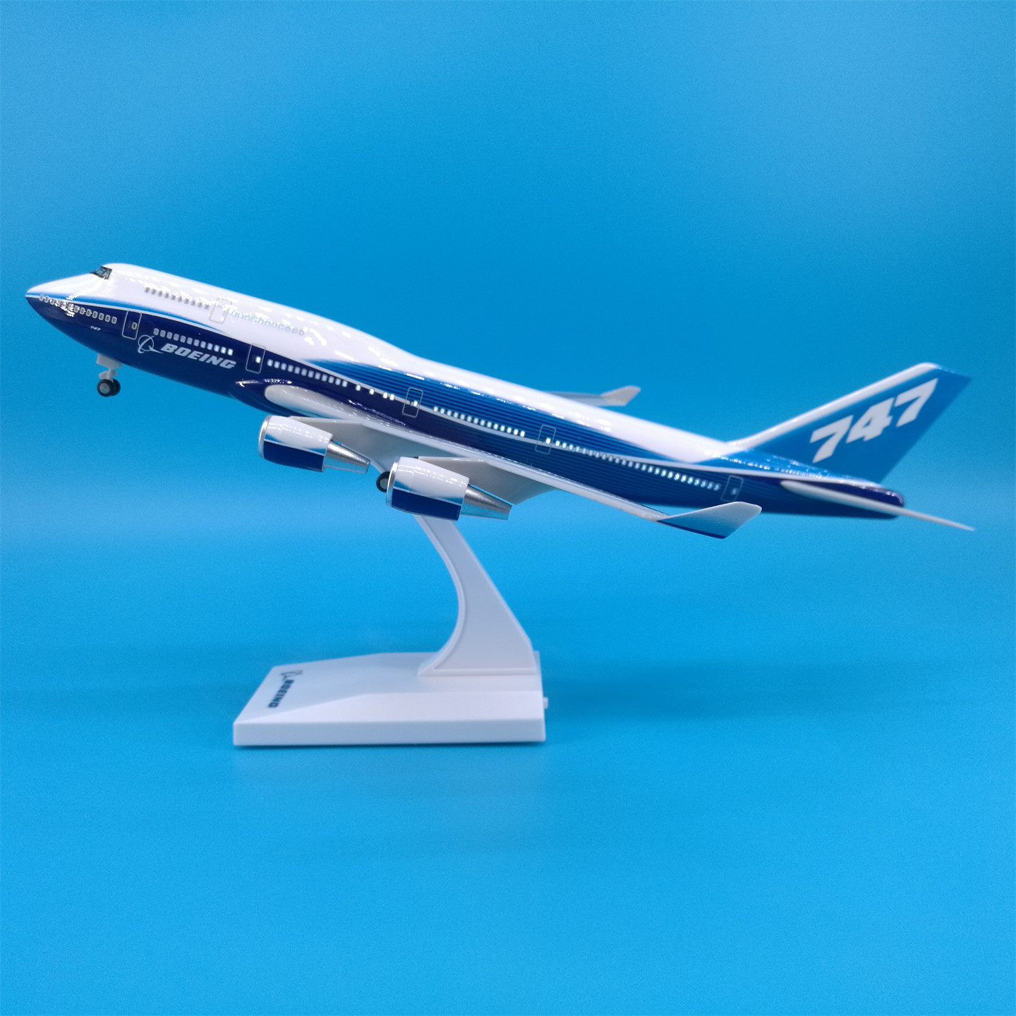 波音B747原型机飞机模型摆件礼品