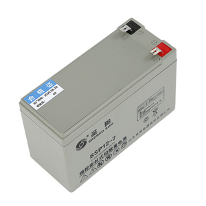 圣阳SSP12-7蓄电池12v7ah阀控式免维护通力电梯消防主机ups电瓶