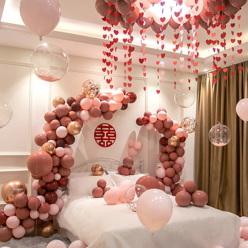 网红婚礼卧室男婚庆用品
