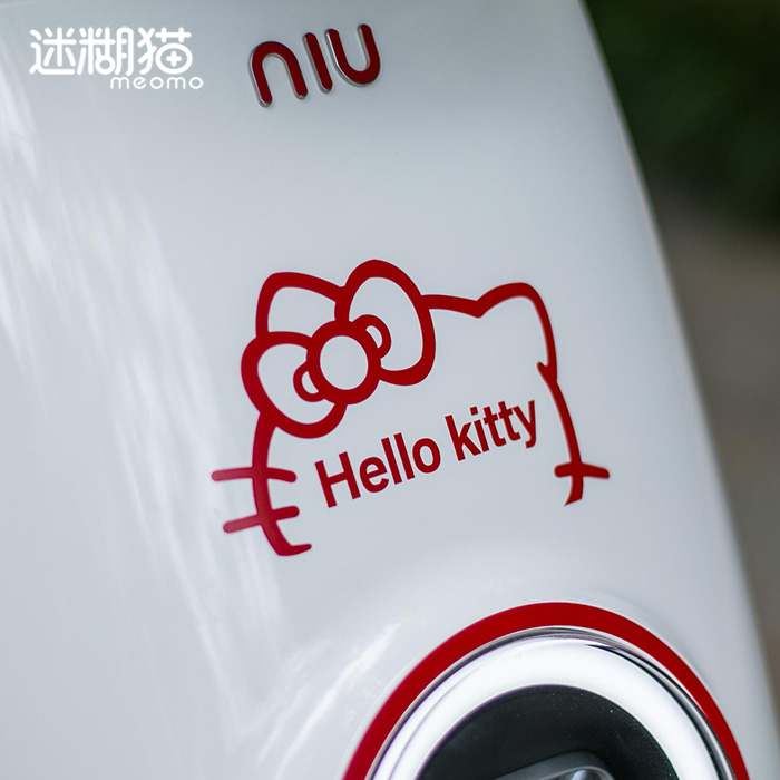 小牛电动车贴纸装饰卡通