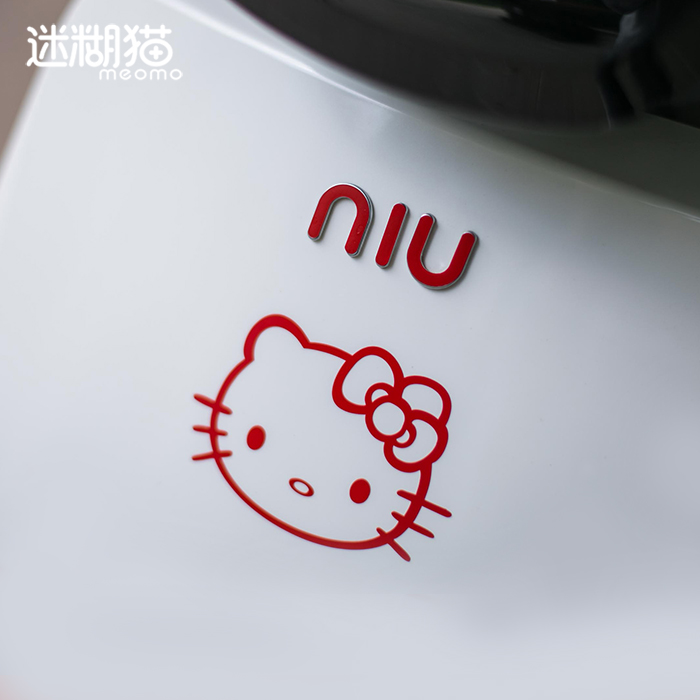 小牛电动车贴纸可爱卡通