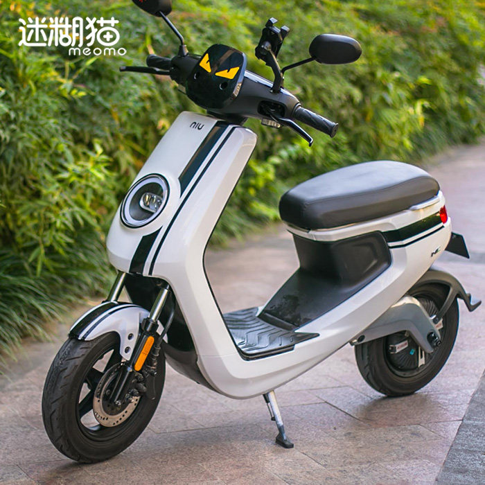 小牛电动车贴纸M1M+N1SU1黑色条纹改装个性装饰防水改色拉花贴画