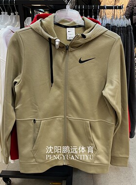 Nike/耐克男子春季运动休闲加绒保暖防风连帽夹克外套 CU6232-248