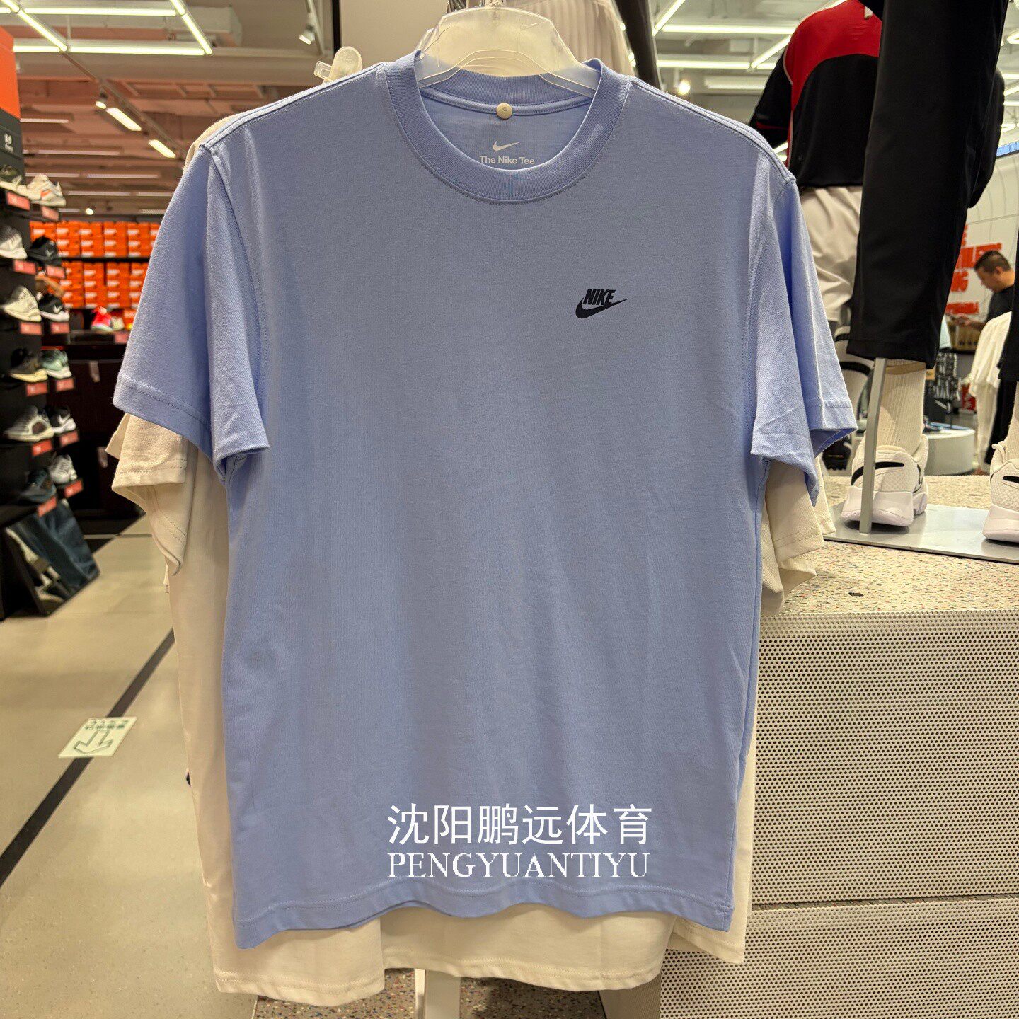 Nike耐克男子夏季运动休闲宽松篮球印花纯棉短袖T恤IH2473-468