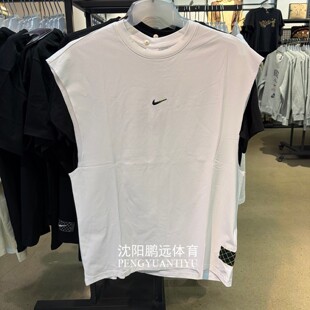 Nike耐克男子夏款篮球运动训练宽松透气速干无袖背心HV1889-100