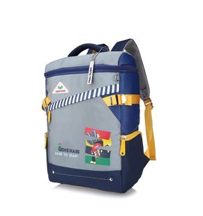 吉尼拉比男童卡通炫酷出行双肩背包1-3-6年级小学生减负书包5045