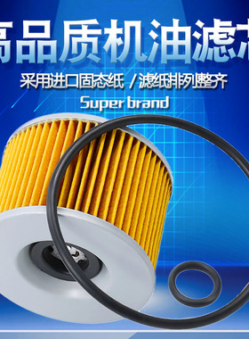 适配雅马哈小魔鬼FZX750 FZX700 FZR1000/750 FZ750/700机油滤芯