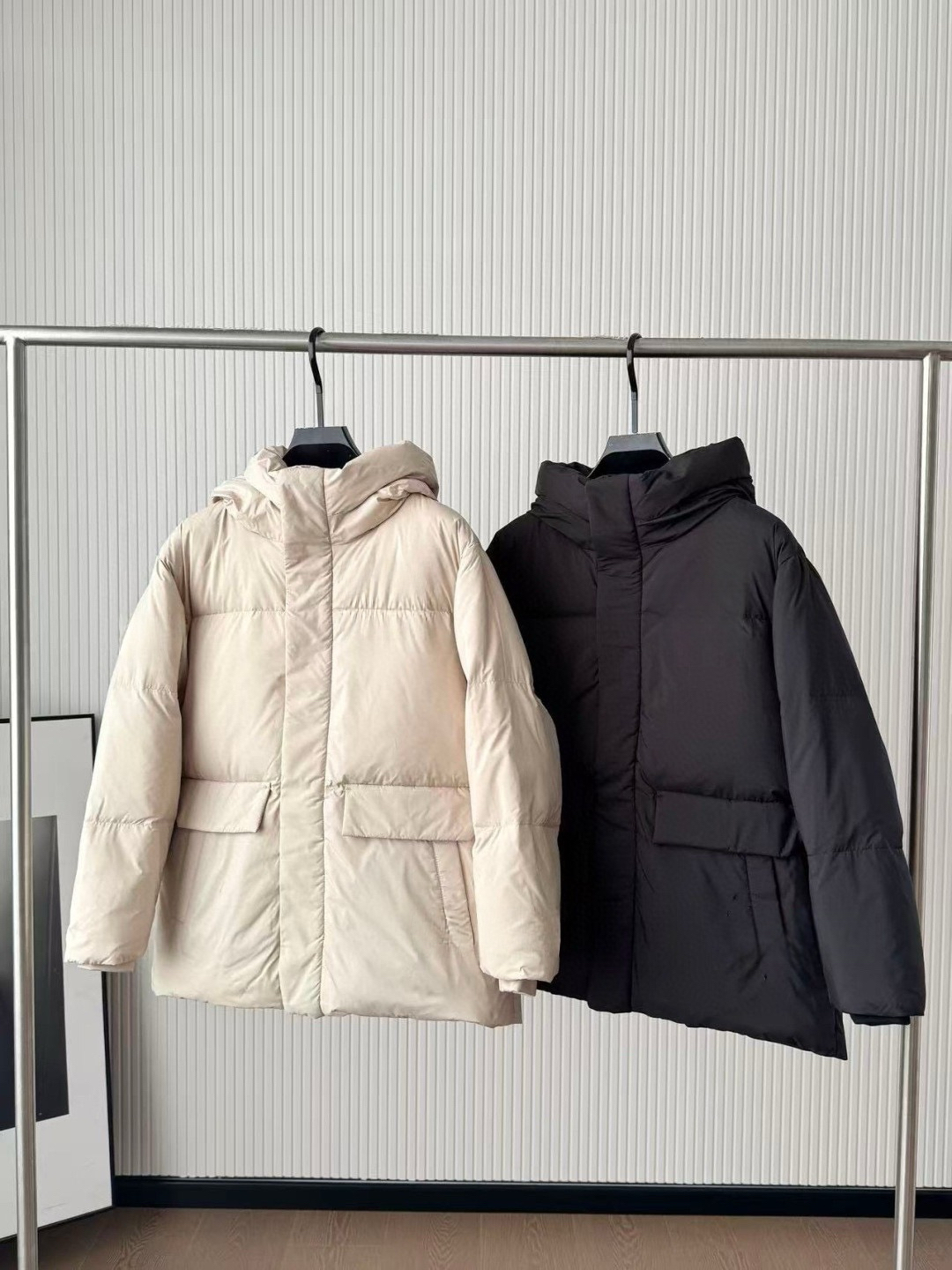 112608男女中大童外套2025冬季新款鸭绒锁温保暖中长款儿童羽绒服