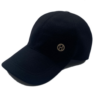 秋冬季真羊毛呢棒球帽女大头围高档礼物加厚双层保暖鸭舌帽子男潮