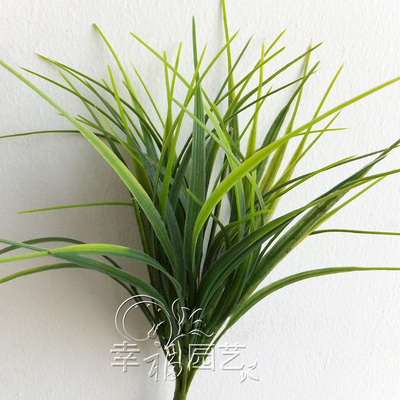 绿色栅栏植物仿真花