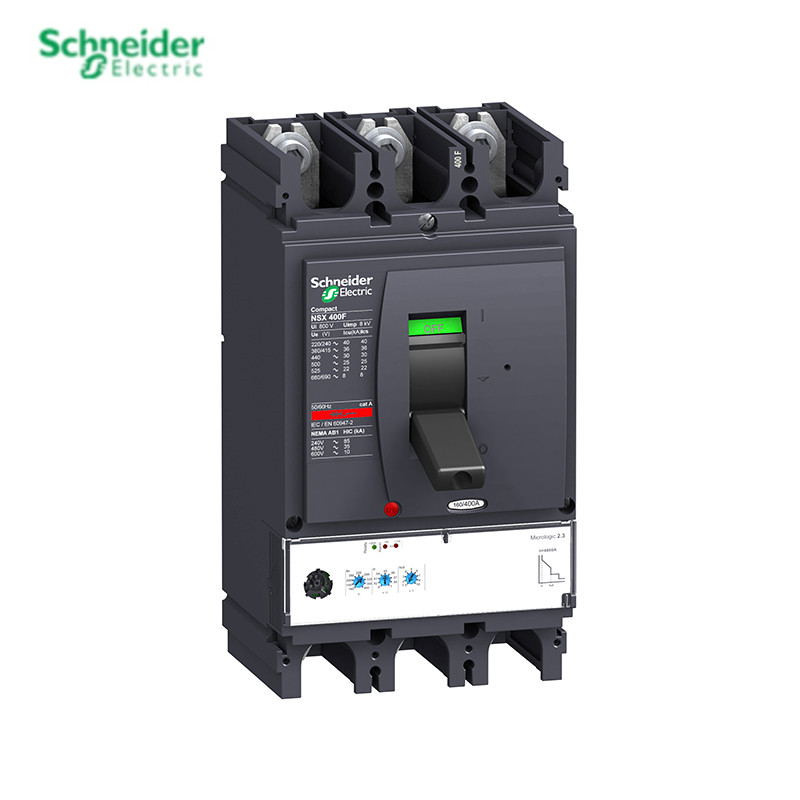 施耐德电气 固定式完整断路器 NSX N型 3P 100/160/250/400/630N