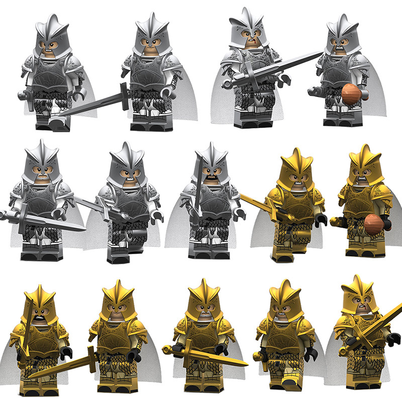 权力的游戏御林铁卫兰尼斯特人仔冰与火之歌KT1001兼容国产积木,玩具/童车/益智/积木/模型,普通塑料积木,淘宝优惠券,粉丝福利购,淘宝优惠卷