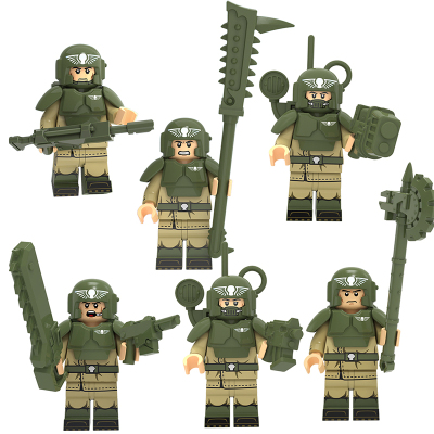 兼容乐高科睿帝国KT1037防卫积木