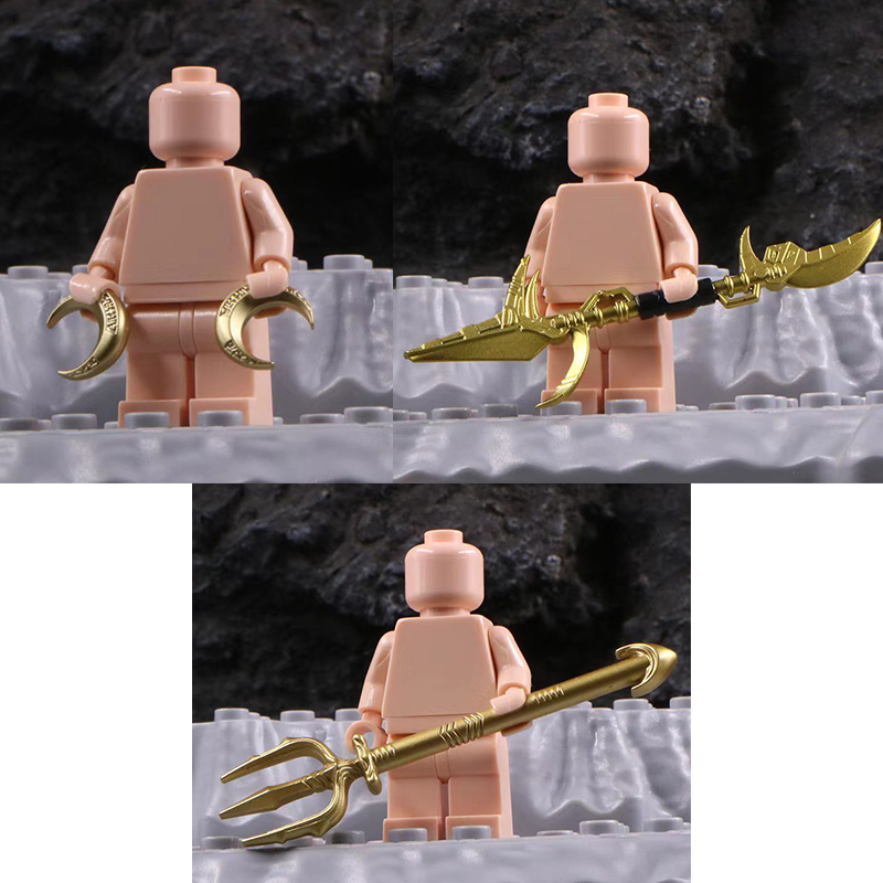 乐高积木人仔FC武器配件