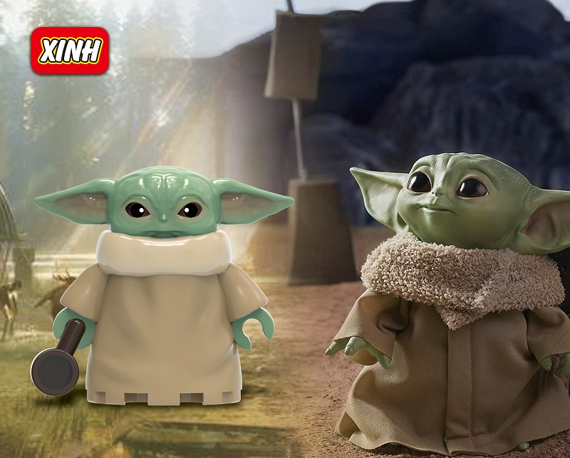 尤达宝宝大师儿童玩具拼装积木