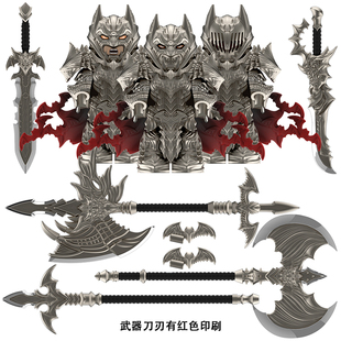 适用乐高积木人仔DC超级英雄狂战蝙蝠侠第三方拼装玩具LE18-20