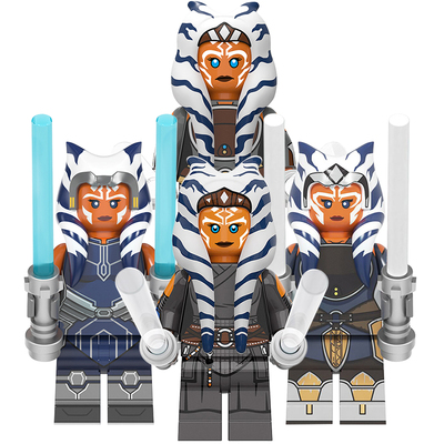 兼容国产星球大战XP351阿索卡WM2013绝地武士拼装积木人仔玩具