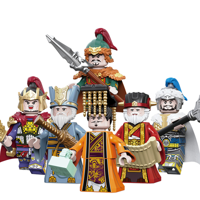 三国小侠诸侯积木人仔