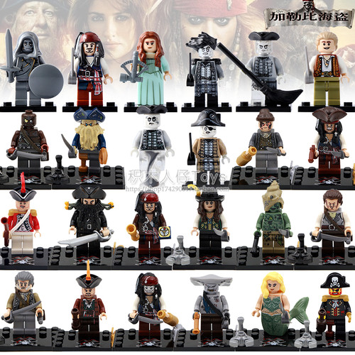 琼斯加勒比海盗积木人仔