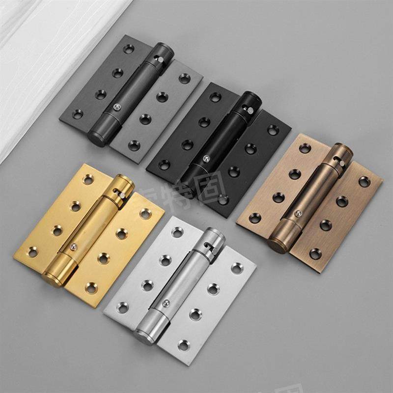 德国精工隐形门弹簧合页自动关门闭门器回弹定位大门木门暗门加厚