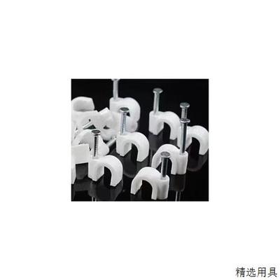 墙网电缆墙线夹线扣墙线夹线架线扣塑料线夹