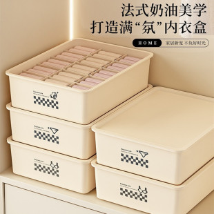 衣柜三合一分格盒袜子内衣内裤 文胸收纳盒卧室家用抽屉式 收纳