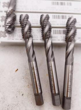 OSG白色钢件螺旋丝攻美制3/8-16 1/2-13 5/8-11 3/4-10