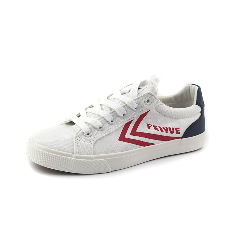 大孚飞跃经典休闲小白鞋男女同款低帮国潮帆布鞋运动百搭学生板鞋