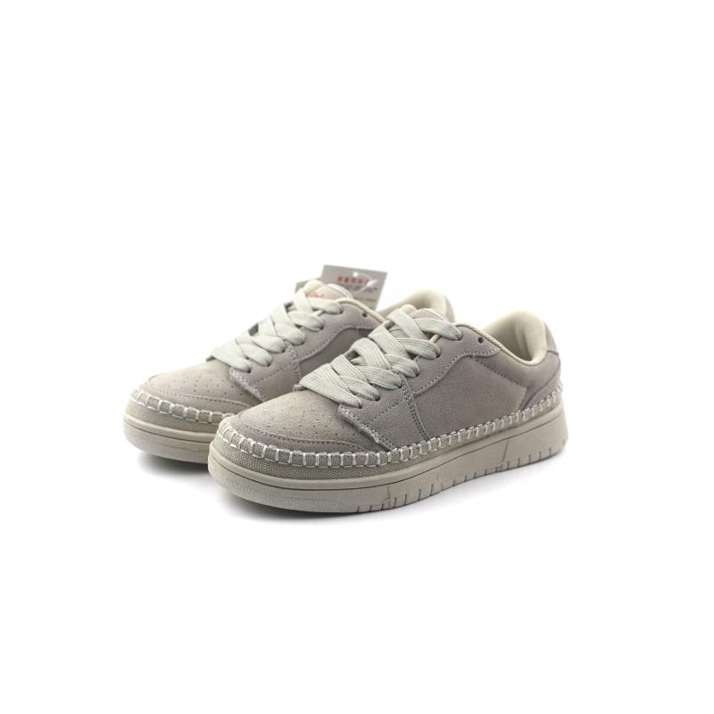 大孚飞跃春秋季新款女鞋厚底运动板鞋圆头系带透气舒适休闲鞋百搭