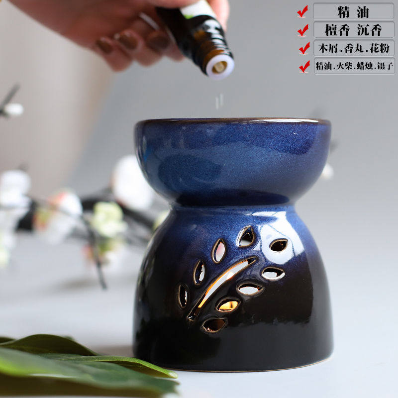 橄榄枝蜡烛台大号大容量精油香薰灯家用卧室空气净化沉香粉熏香炉在类目 家居饰品, 蜡烛/烛台, 无味蜡烛中 - 来自Buy2taobao.com提供专业的淘宝代购服务