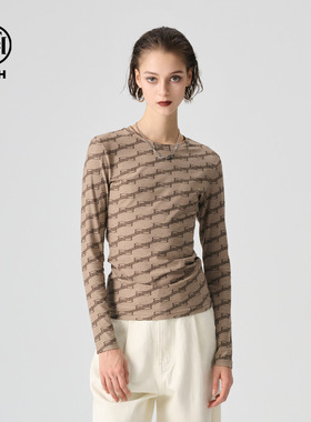 TCH 轻奢2025春季新款时尚休闲T恤轻奢系列T72A026005