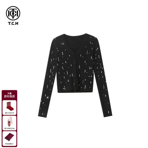 TCH轻奢时尚修身针织衫