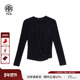 新款 烫钻打底衫 女内搭舒适薄款 TCH秋季 显瘦长袖 T恤T72C026010