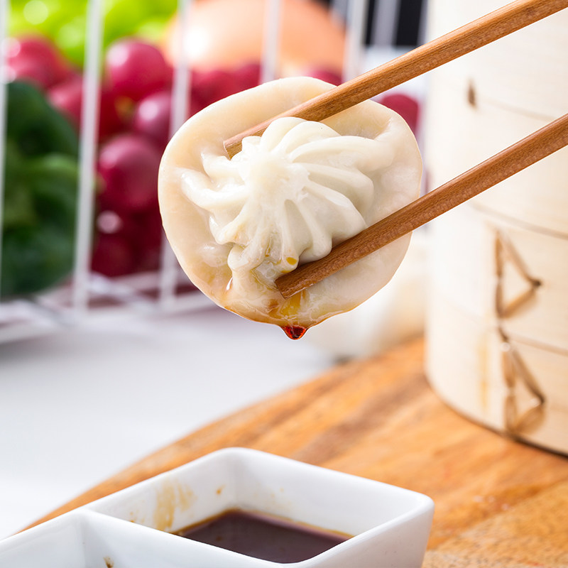 蟹黄靖江小笼包豚之杰厂家直销图片
