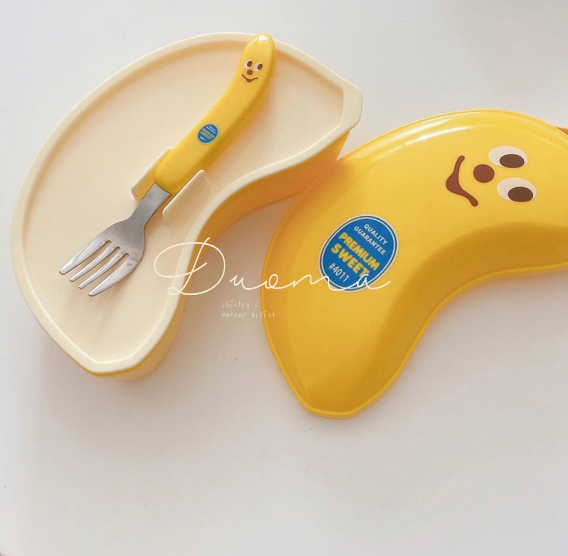 部分现日本gladee香蕉治愈系筷子