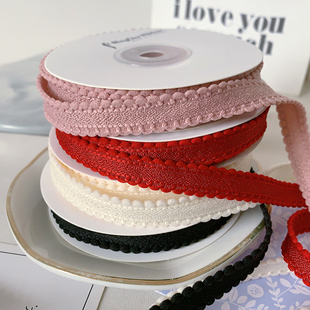 泡泡边珍珠棉丝带布带花边带缎带彩带花束礼品包装DIY手工蝴蝶结