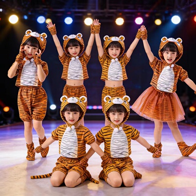糖果屋里的小老虎演出服