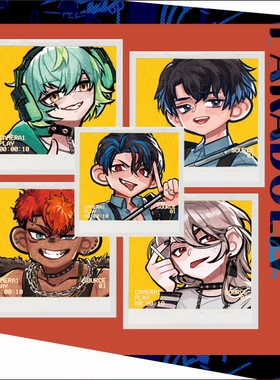 日本paradox live 动漫同人星河纸方卡VISTY狱LUCK AMPRULE 1NM8